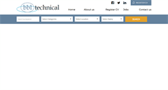 Desktop Screenshot of bbltechnical.co.uk