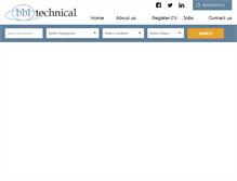 Tablet Screenshot of bbltechnical.co.uk